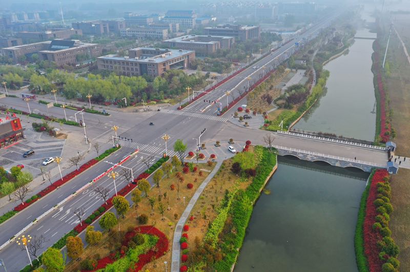 打通任督脉畅通凤阳城凤阳县城区道路建设侧记